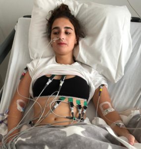 Shymo twee weken in het ziekenhuis